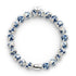 Vagues étoilées | Argent sterling 925 | Bracelet en verre Firefly